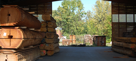 Holz-Dreier: Holzbild, Holzlagerung